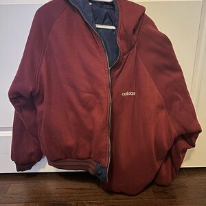 Vintage 90s adidas reversible jacket